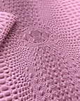 Lavender Purple Aussie 3D Embossed Gator Vinyl Fabric - Fashion Fabrics LLC