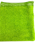 Tissu de rodéo en velours extensible brodé de paillettes vert lime fluo