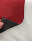 Red Luxury Stretch Suede Foam Backed Headliner Fabric - Fashion Fabrics LLC