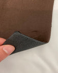 Chocolate Brown Luxury Stretch Suede Foam Backed Headliner Fabric - Fashion Fabrics LLC