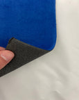 Royal Blue Luxury Stretch Suede Foam Backed Headliner Fabric - Fashion Fabrics LLC