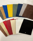Chocolate Brown Luxury Stretch Suede Foam Backed Headliner Fabric - Fashion Fabrics LLC