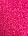 Tela rodeo de terciopelo elástico bordado con lentejuelas rosa neón