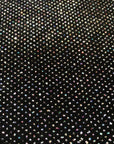 Iridescent Silver Sparkle Glitter Lurex Stretch Velvet Fabric - Fashion Fabrics Los Angeles 
