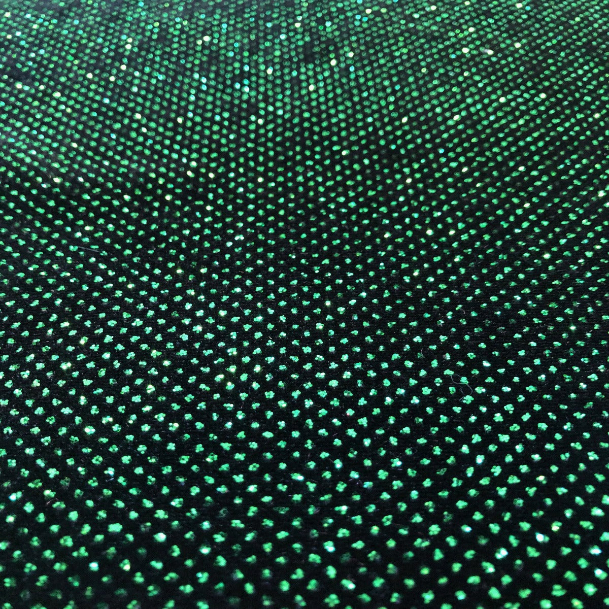GreenGreen Sparkle Glitter Lurex Stretch Velvet Fabric - Fashion Fabrics Los Angeles 