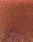Hot Pink Gold Holographic Shimmer Glitter Spandex Fabric - Fashion Fabrics Los Angeles 