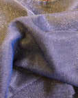 Silver Royal Blue Holographic Shimmer Glitter Spandex Fabric - Fashion Fabrics Los Angeles 