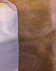 Rose Gold Holographic Shimmer Glitter Spandex Fabric - Fashion Fabrics Los Angeles 