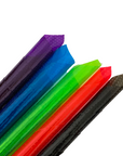 Black Smoke Perforated Tinted PVC Marine Clear Vinyl Fabric - Fashion Fabrics LLC