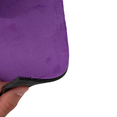 Purple Luxury Stretch Suede Foam Backed Headliner Fabric - Fashion Fabrics LLC