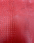 Red Marine Gator Vinyl Fabric - Fashion Fabrics LLC