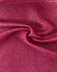 Magenta Pink Holographic Shimmer Glitter Spandex Fabric - Fashion Fabrics LLC