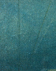 Teal Blue Gold Holographic Shimmer Glitter Spandex Fabric - Fashion Fabrics LLC