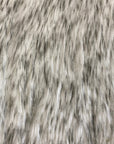 Black Frost Tipped Husky Faux Fur Fabric - Fashion Fabrics LLC