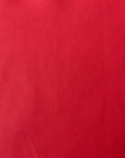 Red Lambskin Stretch Faux Leather With Suede Backing Apparel Fabric - Fashion Fabrics LLC