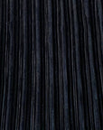 Black Pleated Stretch Velvet Fabric - Fashion Fabrics LLC