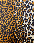 Leopard Print Velvet Flocking Fabric - Fashion Fabrics LLC