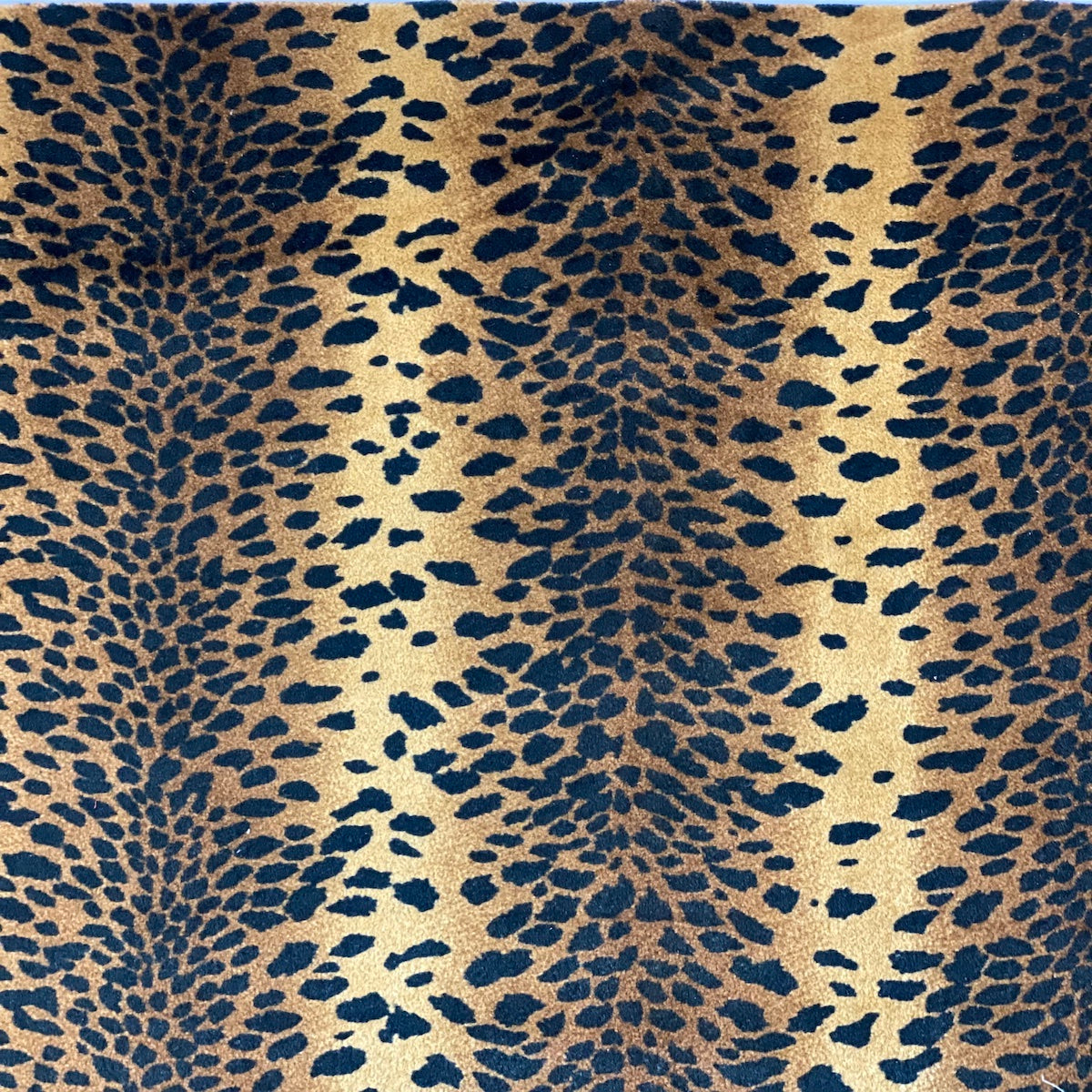 Cheetah Print Velvet Flocking Fabric - Fashion Fabrics LLC
