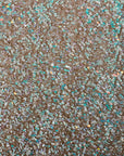 Pearl Blue | Nude Sequins Embroidered Stretch Velvet Rodeo Fabric - Fashion Fabrics LLC