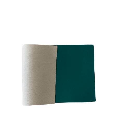 Teal Green Matte Faux Leather Stretch Vinyl Fabric - Fashion Fabrics LLC