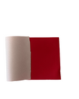 Red Matte Faux Leather Stretch Vinyl Fabric - Fashion Fabrics LLC
