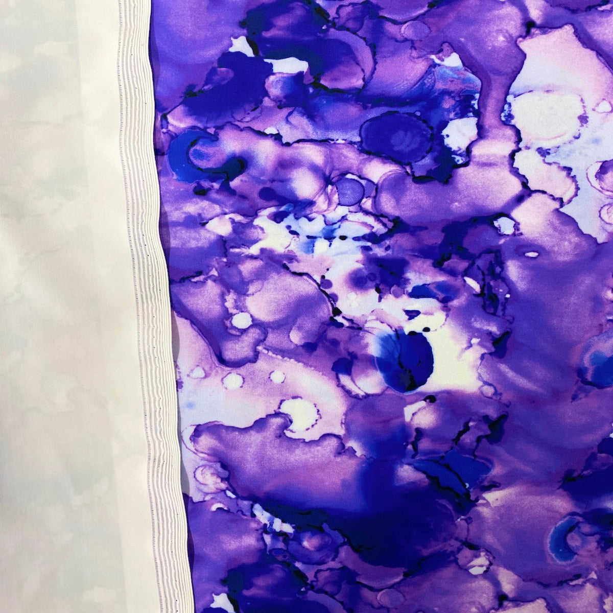 Purple Tie Dye Nylon Spandex Fabric - Fashion Fabrics LLC