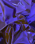 Purple Chrome Reflective Mirror Vinyl Fabric - Fashion Fabrics LLC