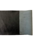 Shiny Black Lambskin Stretch Faux Leather With Suede Backing Apparel Fabric - Fashion Fabrics LLC