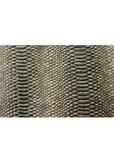 Gray Culebra Patent 3D Embossed Snakeskin Vinyl Fabric - Fashion Fabrics LLC