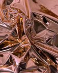 Rose Gold Chrome Reflective Mirror Vinyl Fabric - Fashion Fabrics LLC