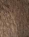 Brown Mongolian Long Pile Faux Fur Fabric - Fashion Fabrics LLC