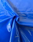 Royal Blue Faux Patent Leather Apparel Vinyl Fabric - Fashion Fabrics LLC