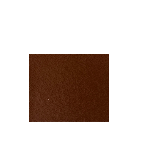 Brick Brown Pebble Grain Textured Faux Leather Vinyl Fabric - Fashion Fabrics LLC