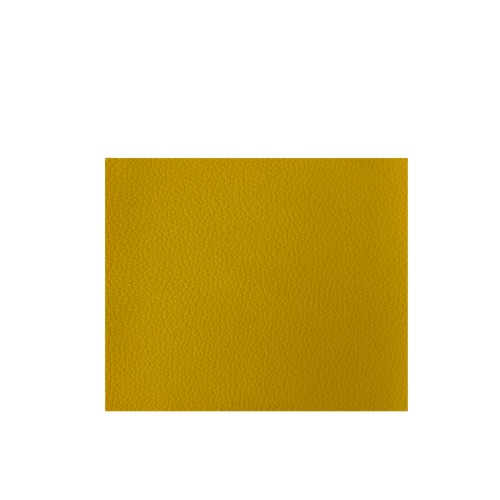 Yellow Pebble Grain Textured Faux Leather Vinyl Fabric - Fashion Fabrics LLC