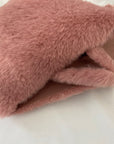 Mauve Pink Rabbit Soft Cuddle Faux Fur Fabric - Fashion Fabrics Los Angeles 
