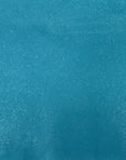 Turquoise Blue Sparkle Glitter Vinyl Fabric - Fashion Fabrics LLC
