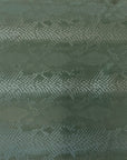 Hunter Green Matte Serpente Snakeskin Spandex Fabric - Fashion Fabrics LLC