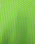 Neon Green Crochet Fishnet Netting Spandex Fabric - Fashion Fabrics LLC