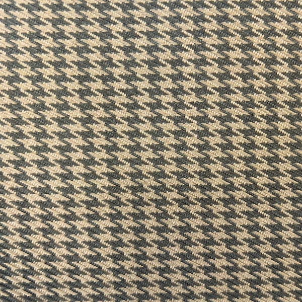 Charcoal Gray Acrylic Houndstooth Fabric - Fashion Fabrics LLC