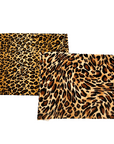 Wild Leopard Print Stretch Velvet Fabric - Fashion Fabrics LLC