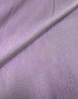 Lavanda | Tela de satén sintético de lúrex con purpurina iridiscente plateada