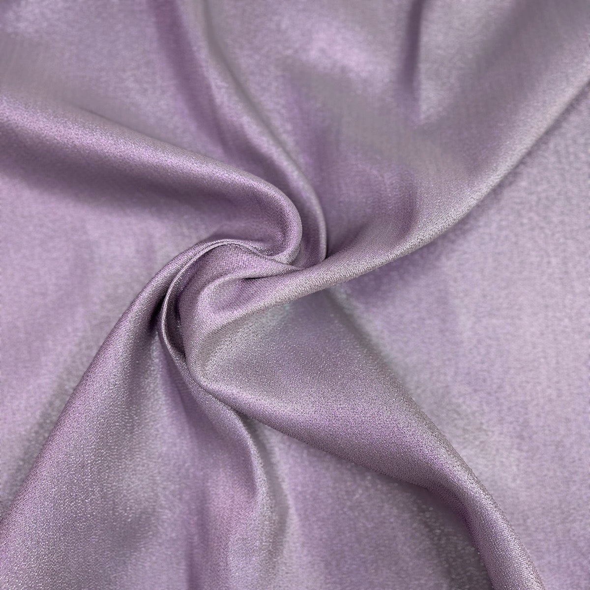 Lavender | Silver Iridescent Glitter Lurex Faux Satin Fabric