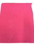 Neon Pink Iridescent AB Rhinestone Spandex Fabric