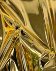 Tela de vinilo con espejo reflectante cromado dorado