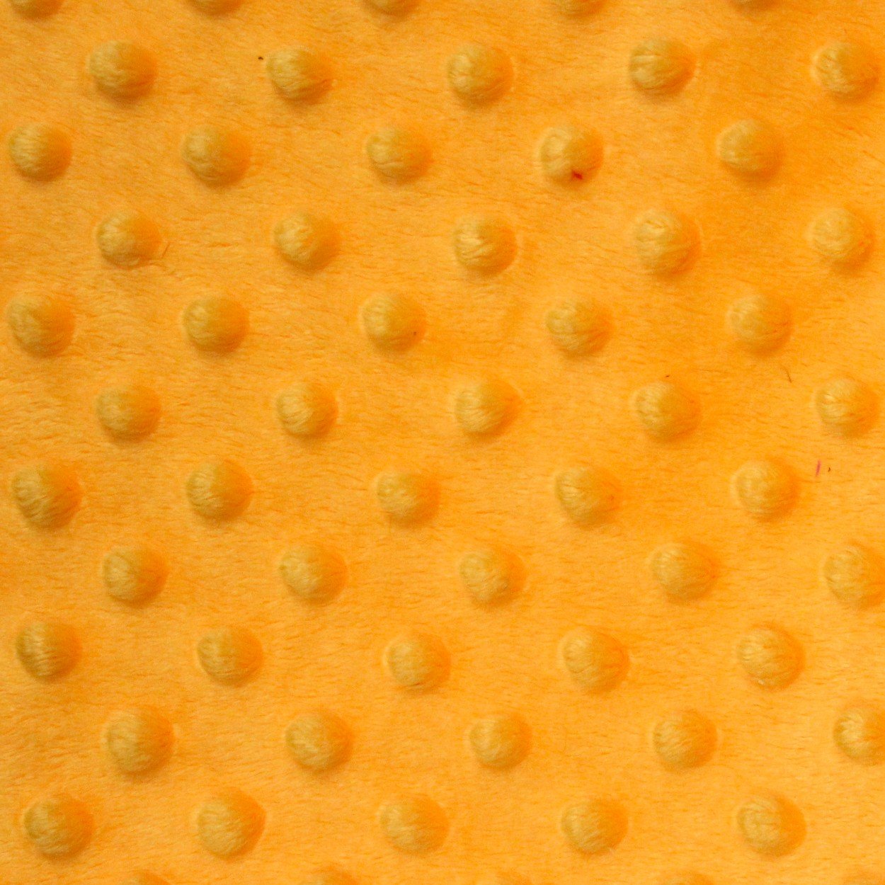 Mango Yellow Minky Dimple Dot Fabric - Fashion Fabrics Los Angeles 