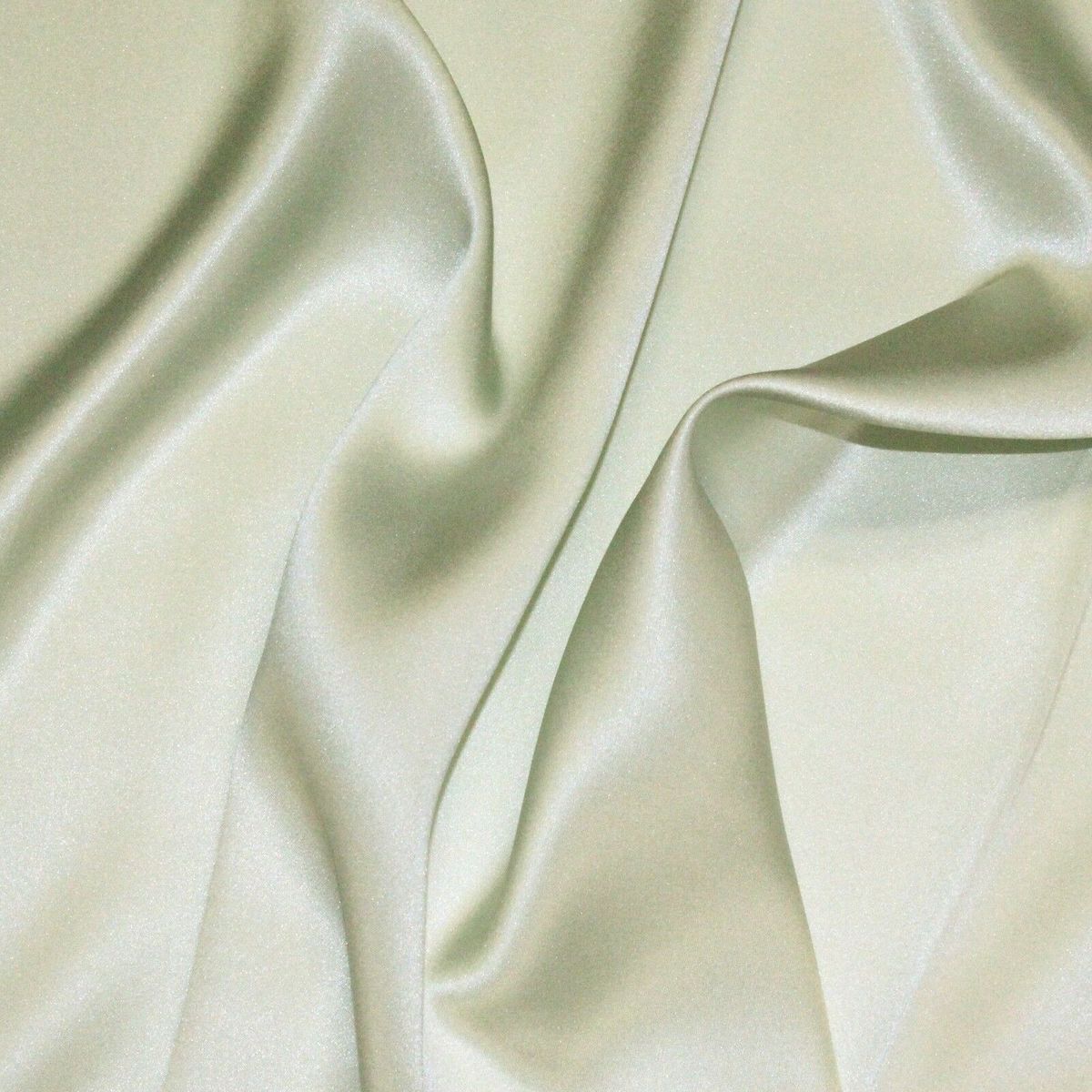 Mint Green Silk Charmeuse Fabric - Fashion Fabrics Los Angeles 