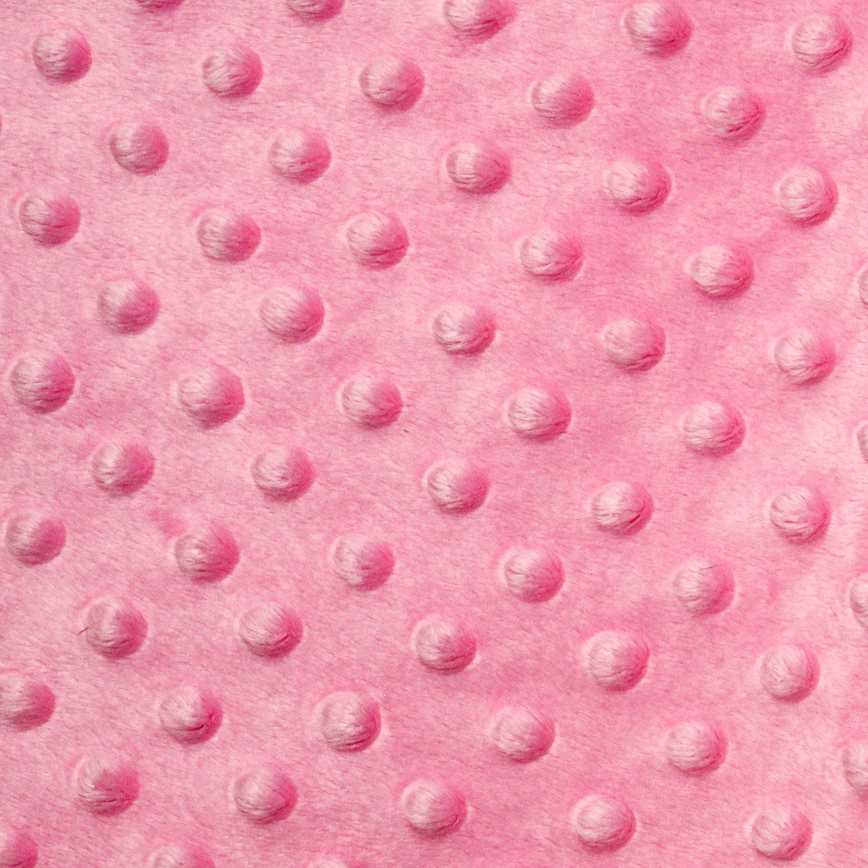 Pink Minky Dimple Dot Fabric - Fashion Fabrics Los Angeles 
