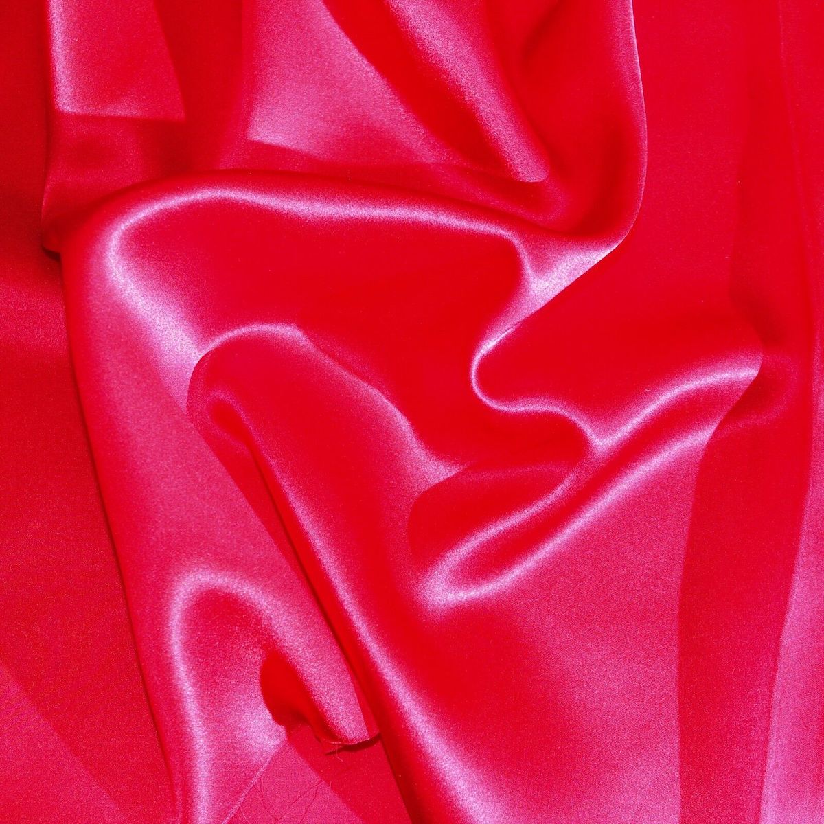 Red Silk Charmeuse Fabric - Fashion Fabrics Los Angeles 