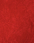 Red Crushed Velvet Flocking Fabric - Fashion Fabrics LLC