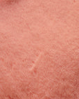 Coral Pink Rex Rabbit Minky Faux Fur Fabric - Fashion Fabrics LLC